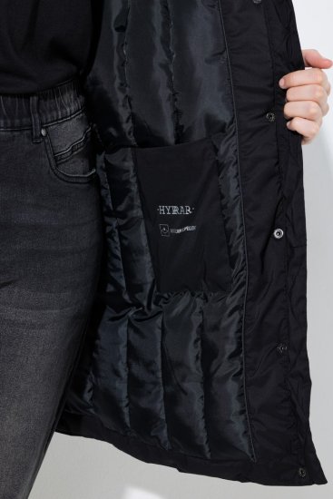 Ulla Popken 845111 Parkas Svart - Frakker - Kåper i store størrelser