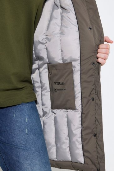 Ulla Popken 845111 Parkas Mørkegrønn - Frakker - Kåper i store størrelser