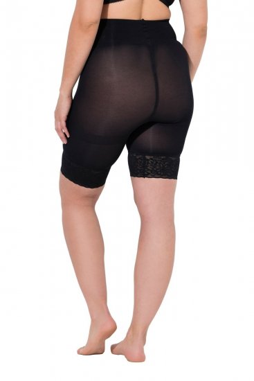 Ulla Popken 845319 Antignagshorts med blonder Svart - Antignagshorts - 