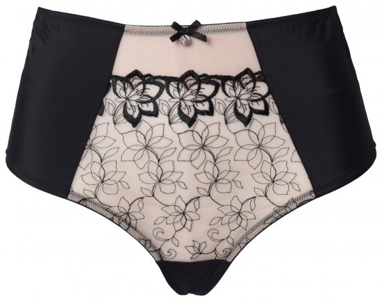 Ulla Popken 845347 Blomstrete stringtruser Gammelrosa - Truser - 