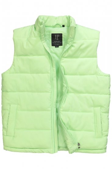 JP1880 845455 Quiltet stretchvest Pistasjgrønn - Jakker - Store jakker - 2XL-12XL