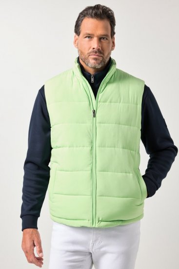 JP1880 845455 Quiltet stretchvest Pistasjgrønn - Jakker - Store jakker - 2XL-12XL