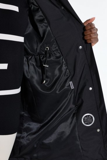 Ulla Popken SYMPATEX Triple Function Jacket Black - Jakker - Damejakker i store størrelser