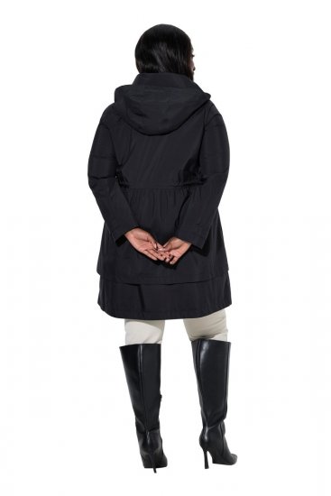 Ulla Popken SYMPATEX Triple Function Jacket Black - Jakker - Damejakker i store størrelser