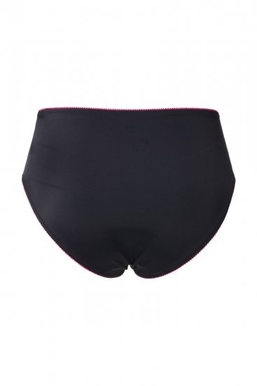 Ulla Popken 845885 Blomstrete truser med blonder Rosa - Truser - 