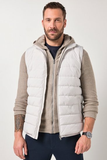 JP1880 846034 Outdoorvest Gråbeige - Jakker - Store jakker - 2XL-12XL