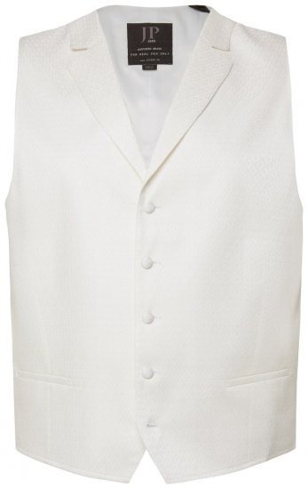 JP1880 846048 Bryllupsvest Benhvit - Dresser og blazere - Dresser i store størrelser