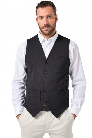 JP1880 846089 Sweatvest Svart - Dresser og blazere - Dresser i store størrelser