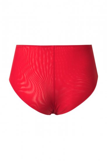 Ulla Popken 846235 Hipstertruser med blonder Rød - Truser - 