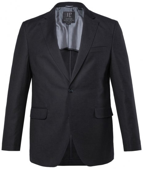 JP1880 Korsika Blazer i linlook Svart - Dresser og blazere - Dresser i store størrelser