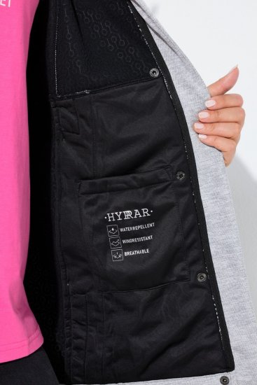 Ulla Popken 846744 Softshelljakke Gråmelert - Jakker - Damejakker i store størrelser