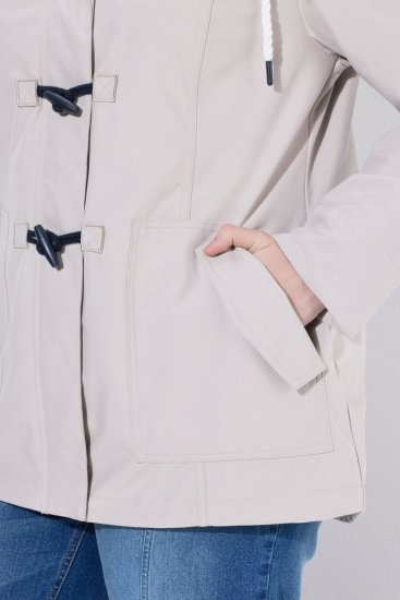 Ulla Popken 846853 Softshelljakke Champagne - Jakker - Damejakker i store størrelser