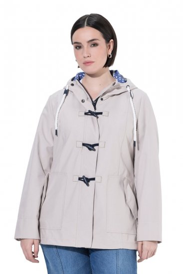 Ulla Popken 846853 Softshelljakke Champagne - Jakker - Damejakker i store størrelser
