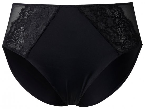 Ulla Popken 848693 Boksertruser med blonder Svart - Truser - 