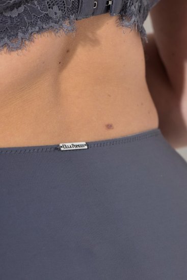 Ulla Popken 848693 Truser med blonder Antrasitt - Truser - 