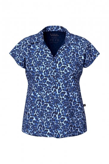 Ulla Popken 849144 Dyremønstret pyjamas Mørkeblå - Pyjamas/Loungewear - 