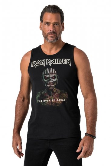 JP1880 849285 Iron Maiden The Book of Souls Singlet Svart - Band T-skjorter - Band-t-skjorter i store størrelser