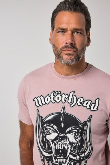 JP1880 849702 Motörhead War-Pig T-skjorte Mauve - Band T-skjorter - Band-t-skjorter i store størrelser