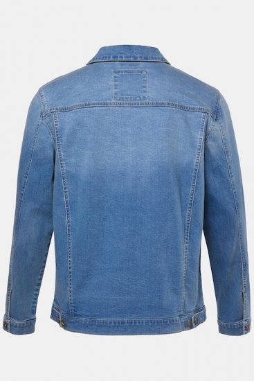 JP1880 849703 Jeansjakke med mange lommer Indigoblå - Jakker - Store jakker - 2XL-12XL