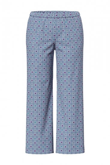 Ulla Popken 850045 Kortermet pyjamas Lyseblå - Pyjamas/Loungewear - 