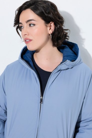 Ulla Popken 850361 Funksjonsjakke Denimblå - Jakker - Damejakker i store størrelser