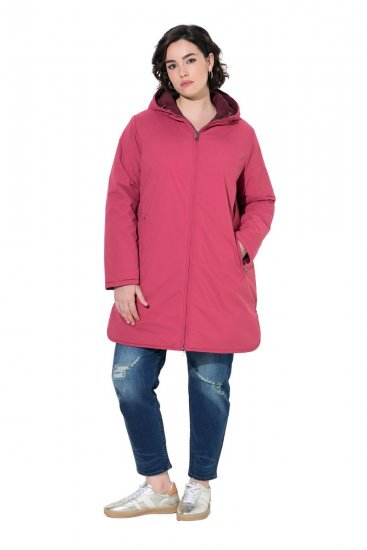 Ulla Popken 850361 HYPRAR vendbar funksjonsjakke Lyserosa - Jakker - Damejakker i store størrelser