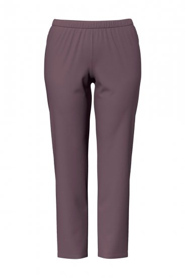 Ulla Popken 850403 Blomstret pyjamas Brun - Pyjamas/Loungewear - 