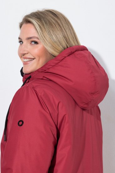 Ulla Popken 850794 Funksjonskåpe Rød - Frakker - Kåper i store størrelser