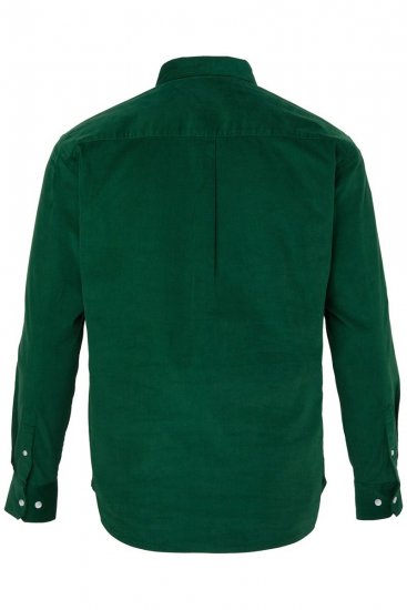 JP1880 850921 Langermet kordfløyelsskjorte Skogsgrønn TALL - TALL skjorter - TALL skjorter med ekstra lengde