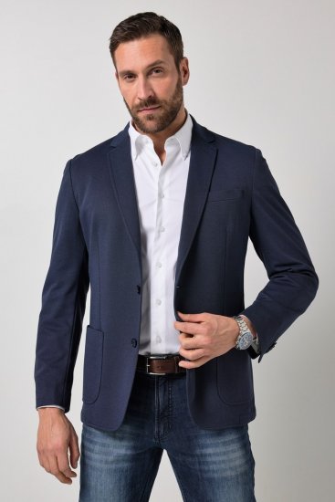 JP1880 851032 Blazer med lett halvfôr Mørkeblå - Dresser og blazere - Dresser i store størrelser