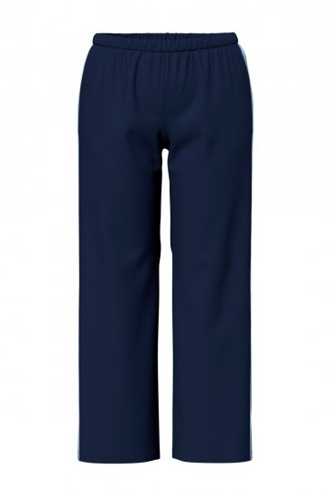 Ulla Popken 851245 Stripete pyjamas Mørkeblå - Pyjamas/Loungewear - 