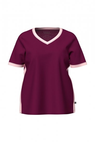 Ulla Popken 851245 Pyjamas Bærrød - Pyjamas/Loungewear - 