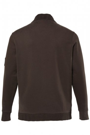 JP1880 851387 Sweatjakke med glidelås Hasselnøtt TALL - TALL gensere - TALL gensere for høye menn