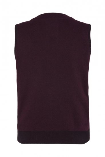 JP1880 851393 Rutete tweedvest Vinrød - Dresser og blazere - Dresser i store størrelser