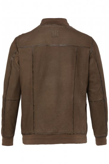 JP1880 851511 Semskejakke i lammeskinn Brun - Jakker - Store jakker - 2XL-12XL