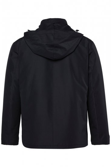 Men+ 552 Jakke med hette og lett fôr Svart - Jakker - Store jakker - 2XL-12XL