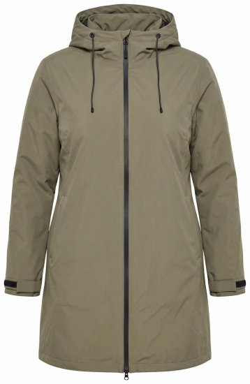 Ulla Popken 851560 Funksjonsjakke Olivengrønn - Jakker - Damejakker i store størrelser