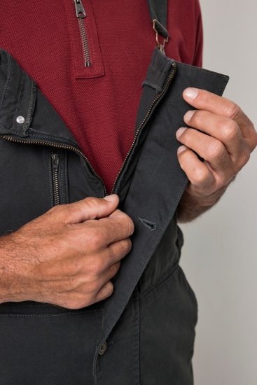 JP1880 851722 Snekkerbukse med glidelås Antrasitt - Jeans og bukser - Store Bukser og Store Jeans