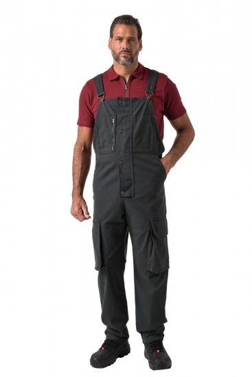 JP1880 851722 Snekkerbukse med glidelås Antrasitt - Jeans og bukser - Store Bukser og Store Jeans