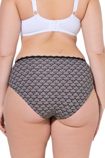 Ulla Popken 851730 Mønstrede truser 5-pakning Beige - Truser - 