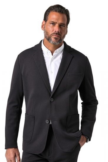 JP1880 Naples Flexnamic Jerseyblazer Svart - Dresser og blazere - Dresser i store størrelser
