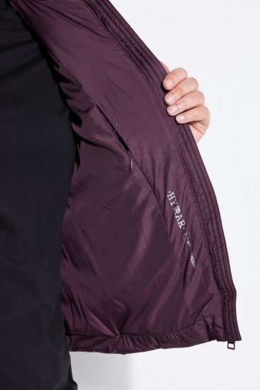 Ulla Popken 851833 Quiltet vest med ståkrage Brun - Vester - 