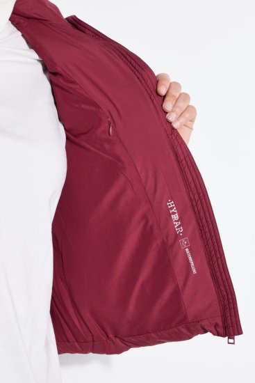 Ulla Popken 851833 Quiltet vest med ståkrage Rød - Vester - 