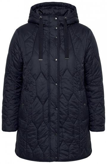 Ulla Popken 852413 Vattert jakke Svart - Jakker - Damejakker i store størrelser