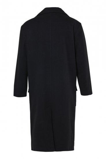 STHUGE 852519 Klassisk Ullfrakk Svart - Jakker - Store jakker - 2XL-12XL