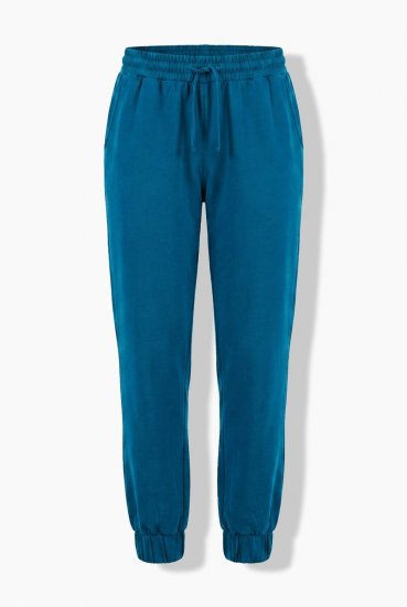 Ulla Popken 852725 Hjemmebukser Petrol - Pyjamas/Loungewear - 