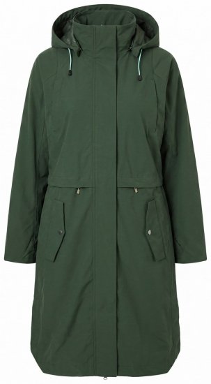 Ulla Popken 852901 Funksjonskåpe Olivengrønn - Frakker - Kåper i store størrelser