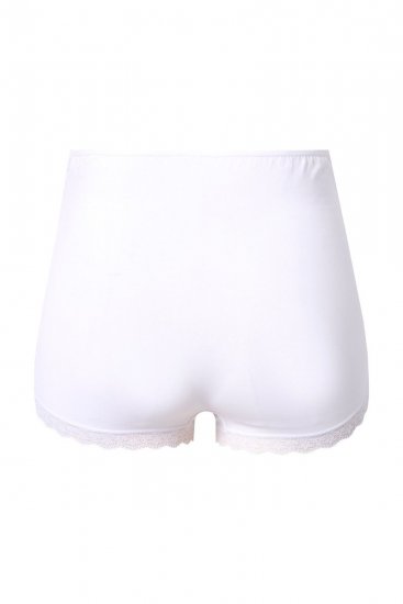Ulla Popken 853631 Gravidtruser med blonder Hvit - Truser - 