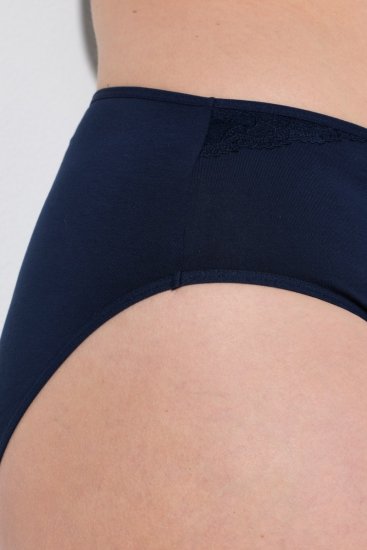 Ulla Popken 853698 Truser med blonder 5-pakning Svart - Truser - 