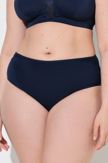 Ulla Popken 853698 Truser med blonder 5-pakning Svart - Truser - 